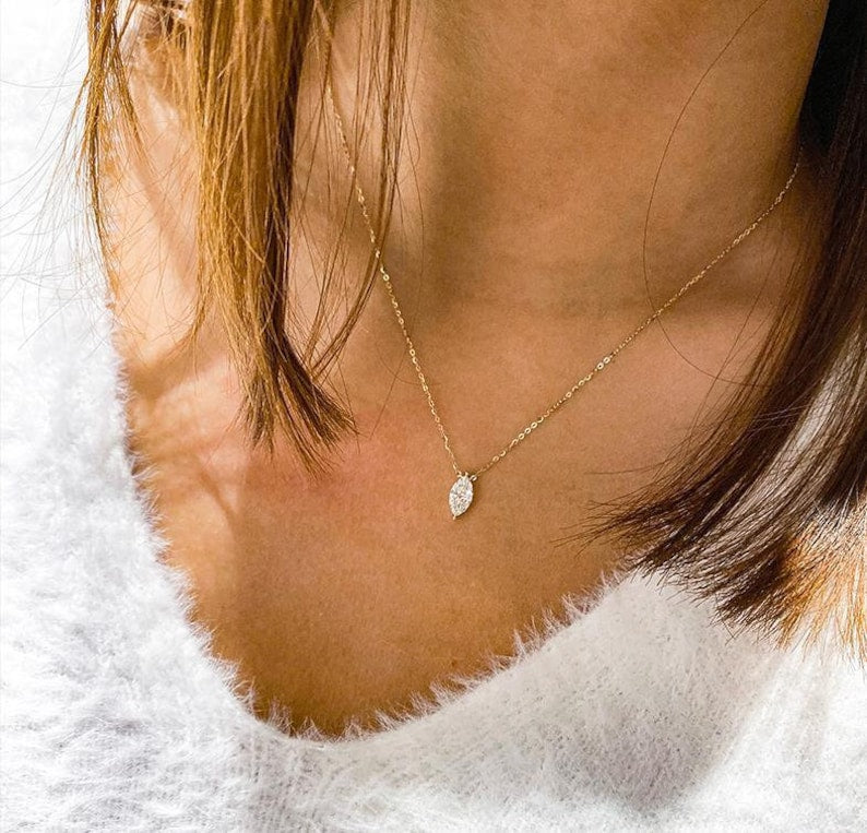 Twinkle Droplet Necklace