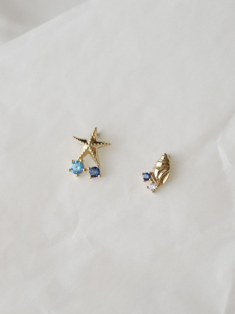 Beachside Wonders Stud Earrings