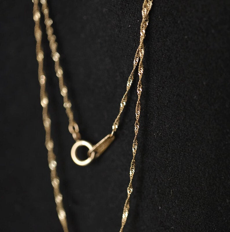 Rope Fine Chain Necklace