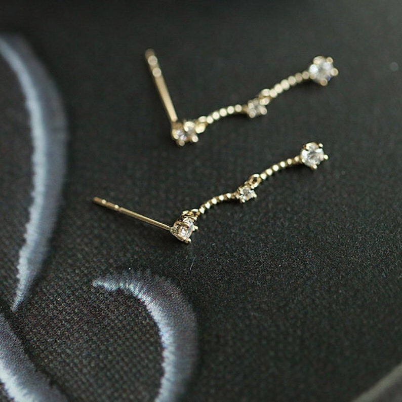 Jewel Rope Stud Earrings