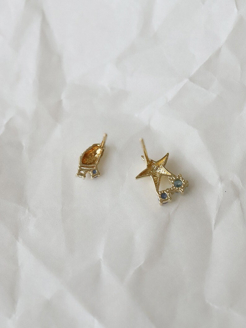 Beachside Wonders Stud Earrings