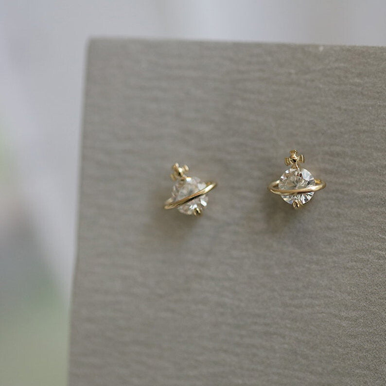 Vivienne Gem Stud Earrings