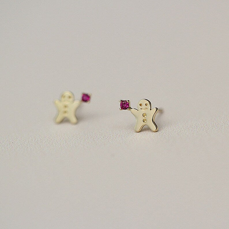 Happy Hey Pink Stud Earrings