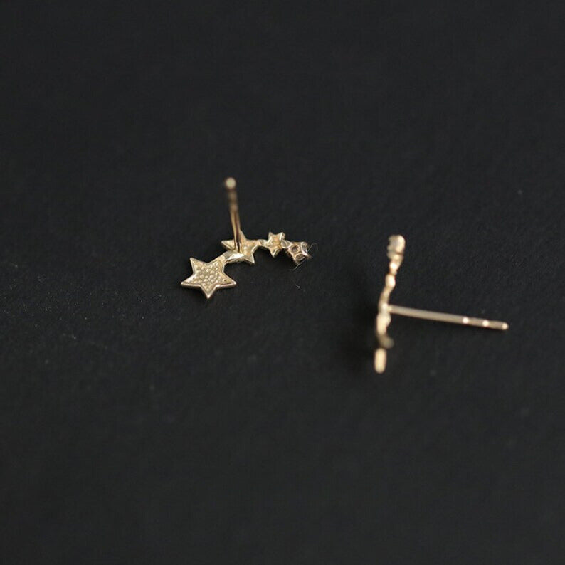 Galaxy Stars Stud Earrings