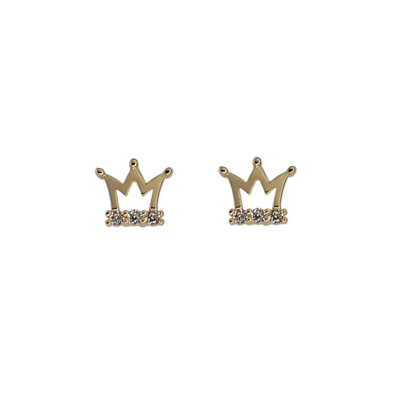 Princess Disco Stud Earrings