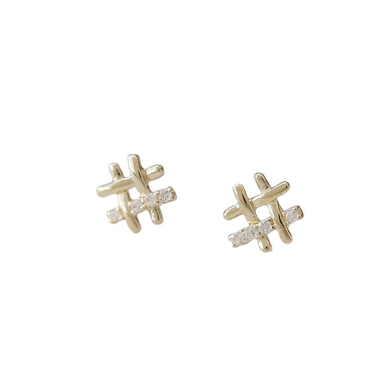 Crystal Otothorp Stud Earrings