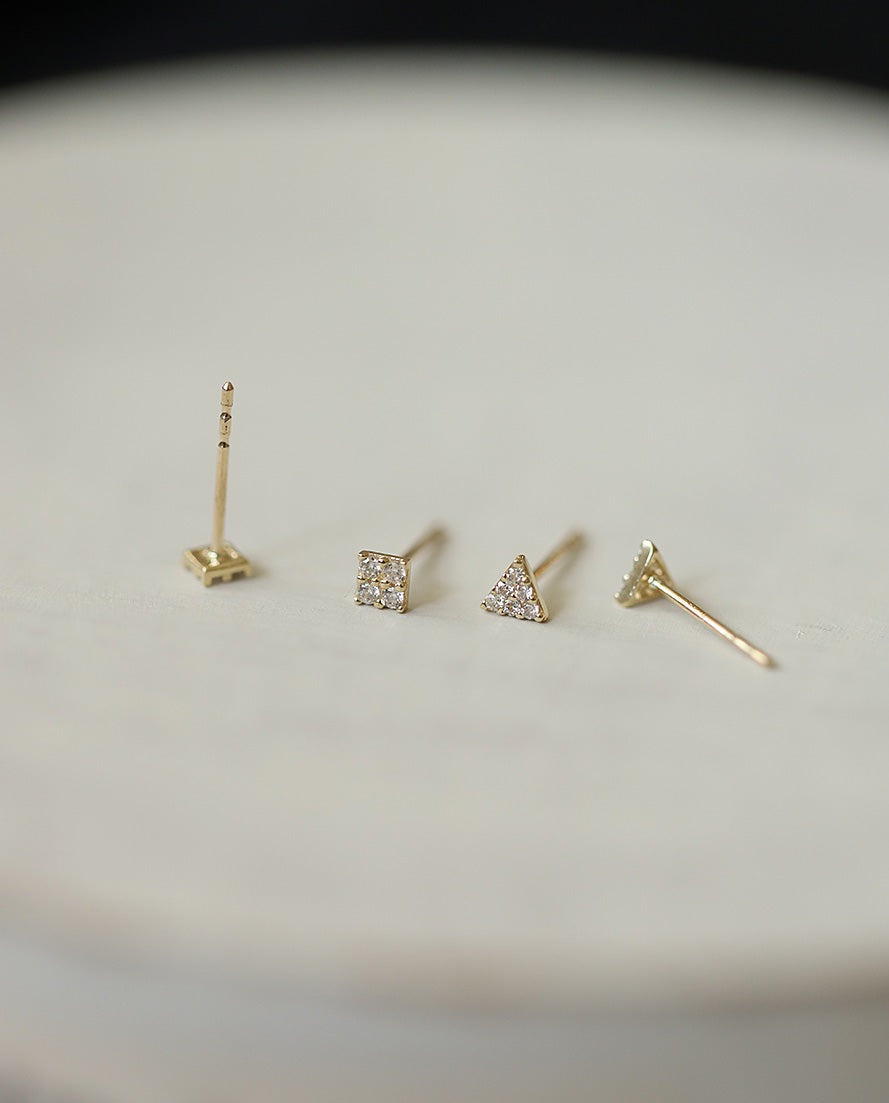 Trigonometry Stud Earrings