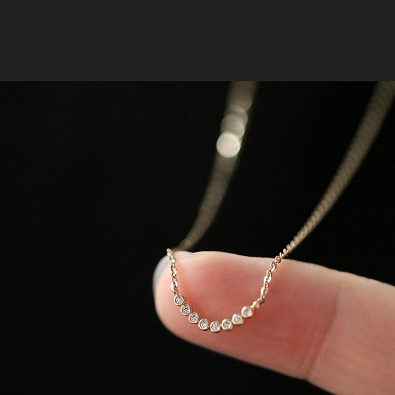 Crystal Curve Necklace