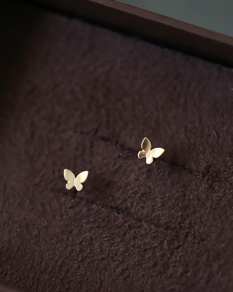 Pretty Butterfly Stud Earrings