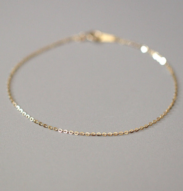 Glimmer Chain Bracelet