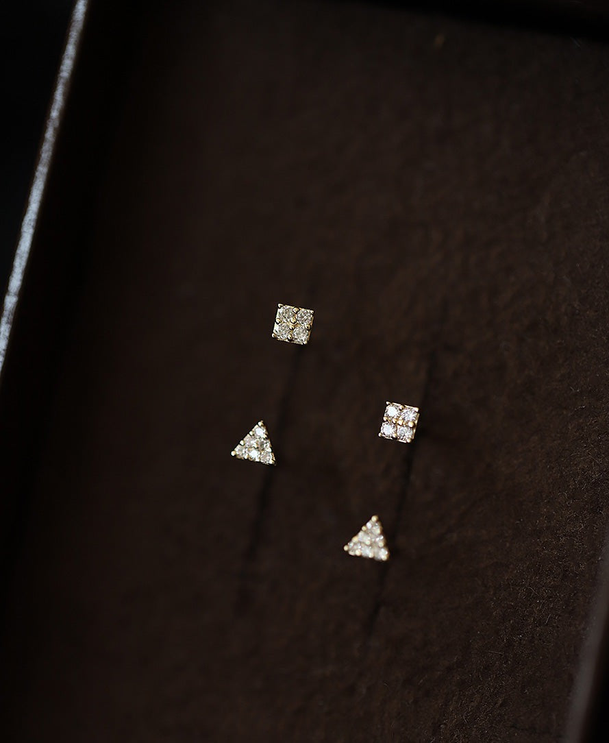 Trigonometry Stud Earrings