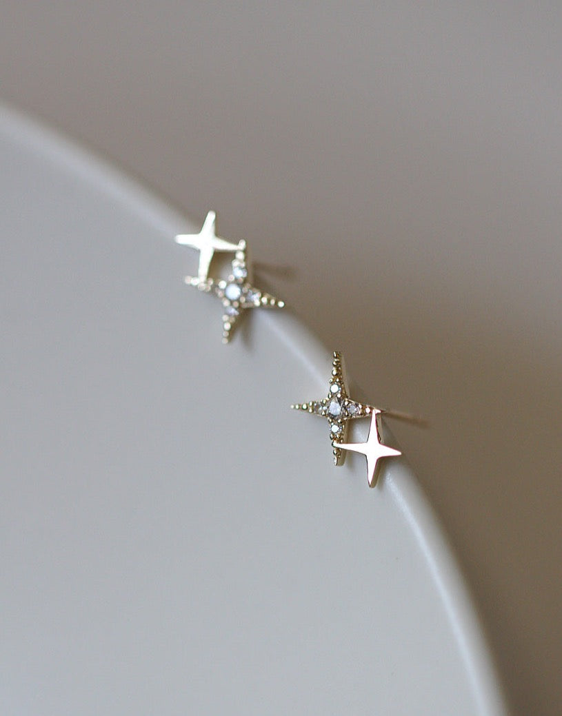 Bright Star Stud Earrings