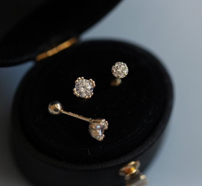 Crystal Stud Earrings