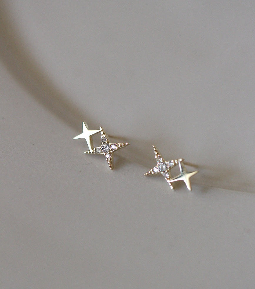 Bright Star Stud Earrings