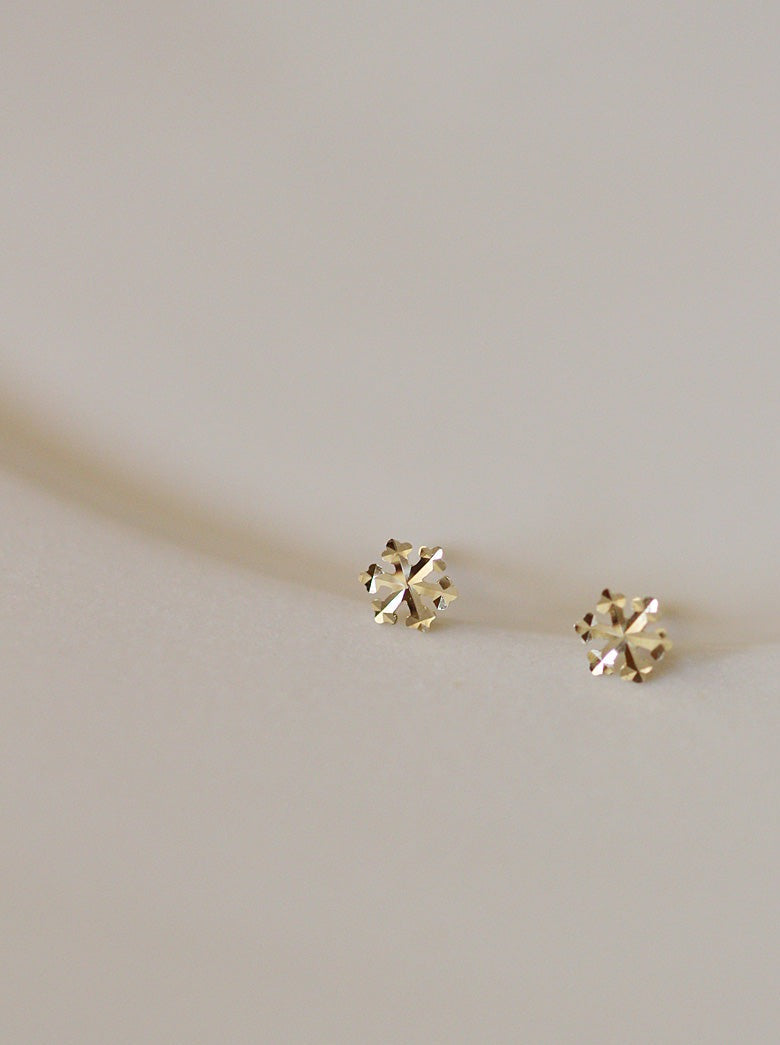 Snowflake Stud Earrings