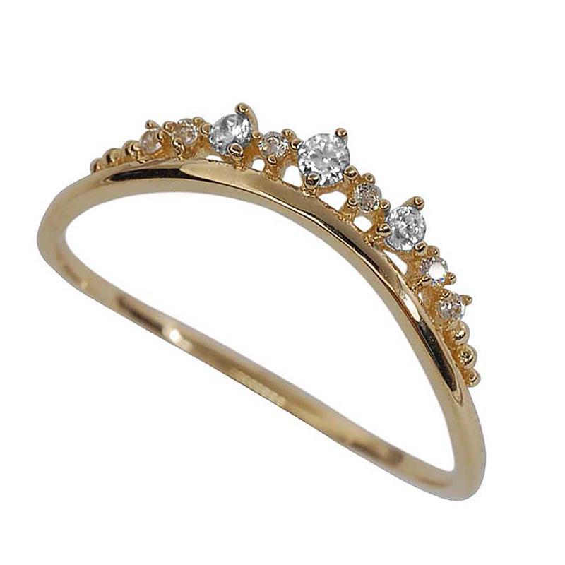 Jubilee Crown Stackable Ring