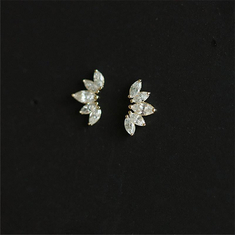 Angel Crest Stud Earrings