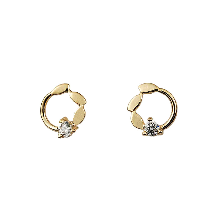 Eternity Diamond Stud Earrings